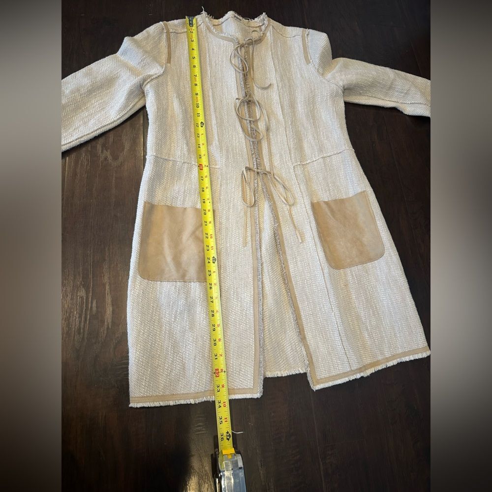 Elie Tahari Linen Cotton Jacket Women's Size Small P - Picture 6 of 9